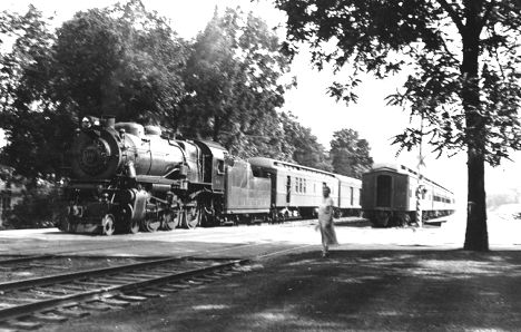 PRR Passenger Train at Petoskey, MI